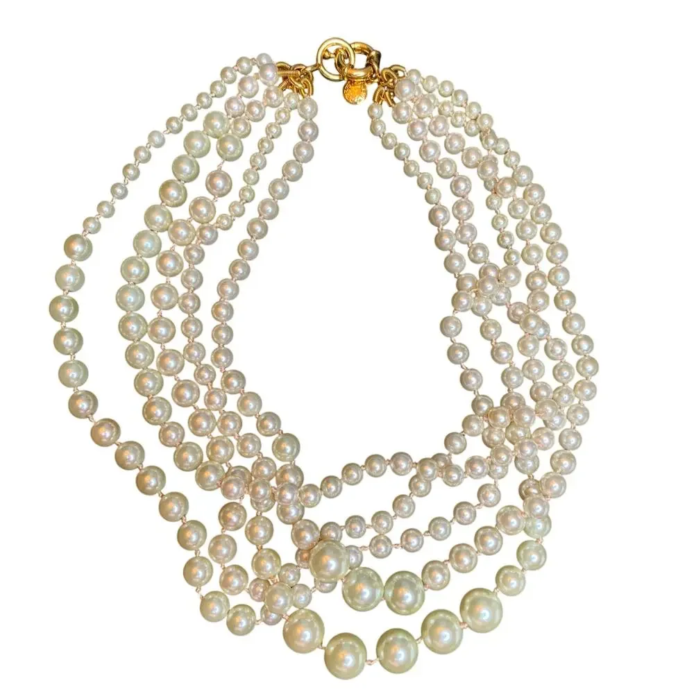 J. Crew Faux Pearl Necklace | Quiet Luxury Statement